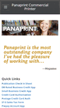 Mobile Screenshot of panaprint.com